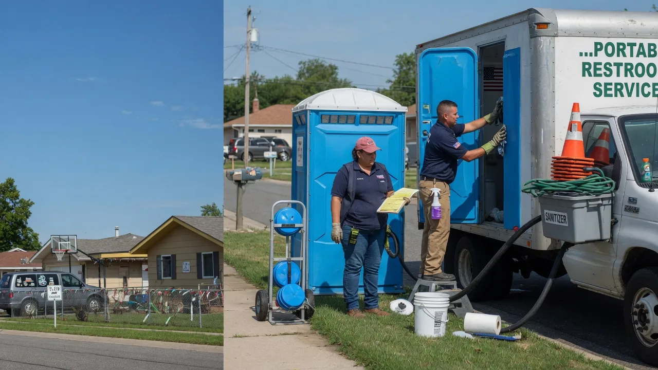 Portable Toilet Rental in Pikesville, MD near me